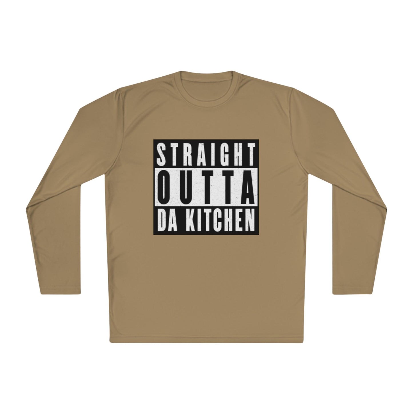 "Straight Outta Da Kitchen" Men's Long Sleeve Pickleball Tee