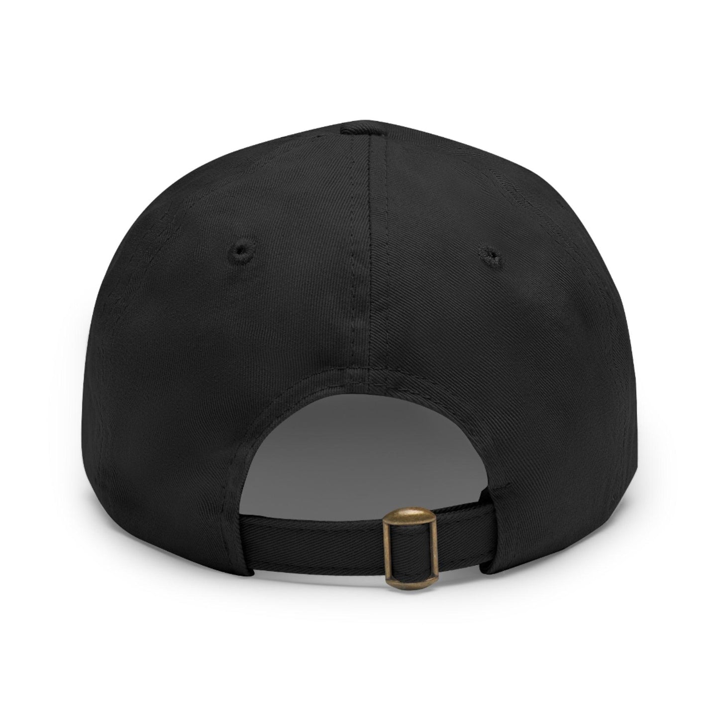 "Pickleball Vibes" Pickleball Dad Hat with Round Leather Patch