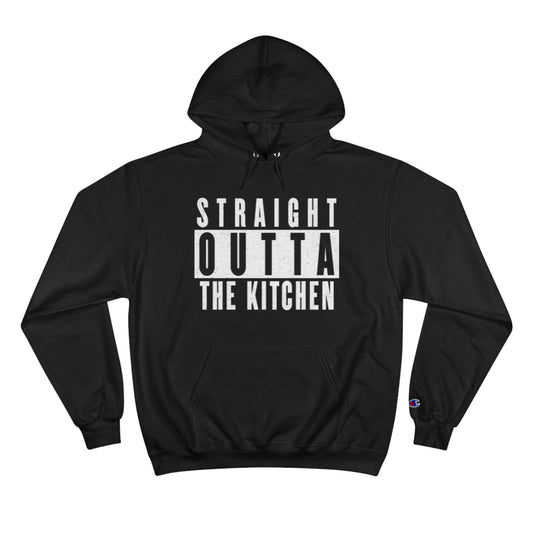 "Straight Outta The Kitchen" Pickleball Men's Champion Hoodie | 10 Colors, S to 3XL