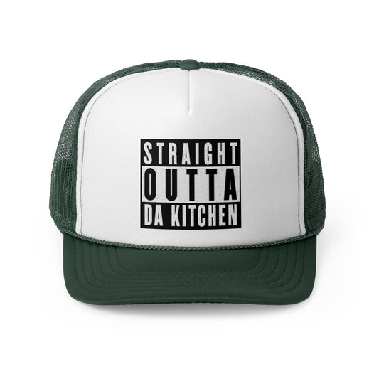 "Straight Outta Da Kitchen" Pickleball Trucker Cap | 7 Colors | Mesh Weave Back