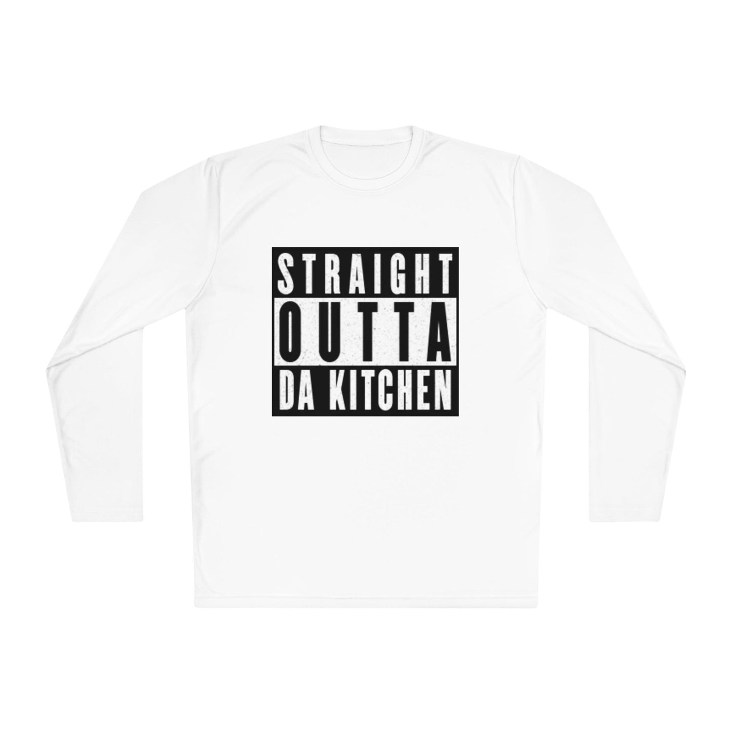 "Straight Outta Da Kitchen" Men's Long Sleeve Pickleball Tee