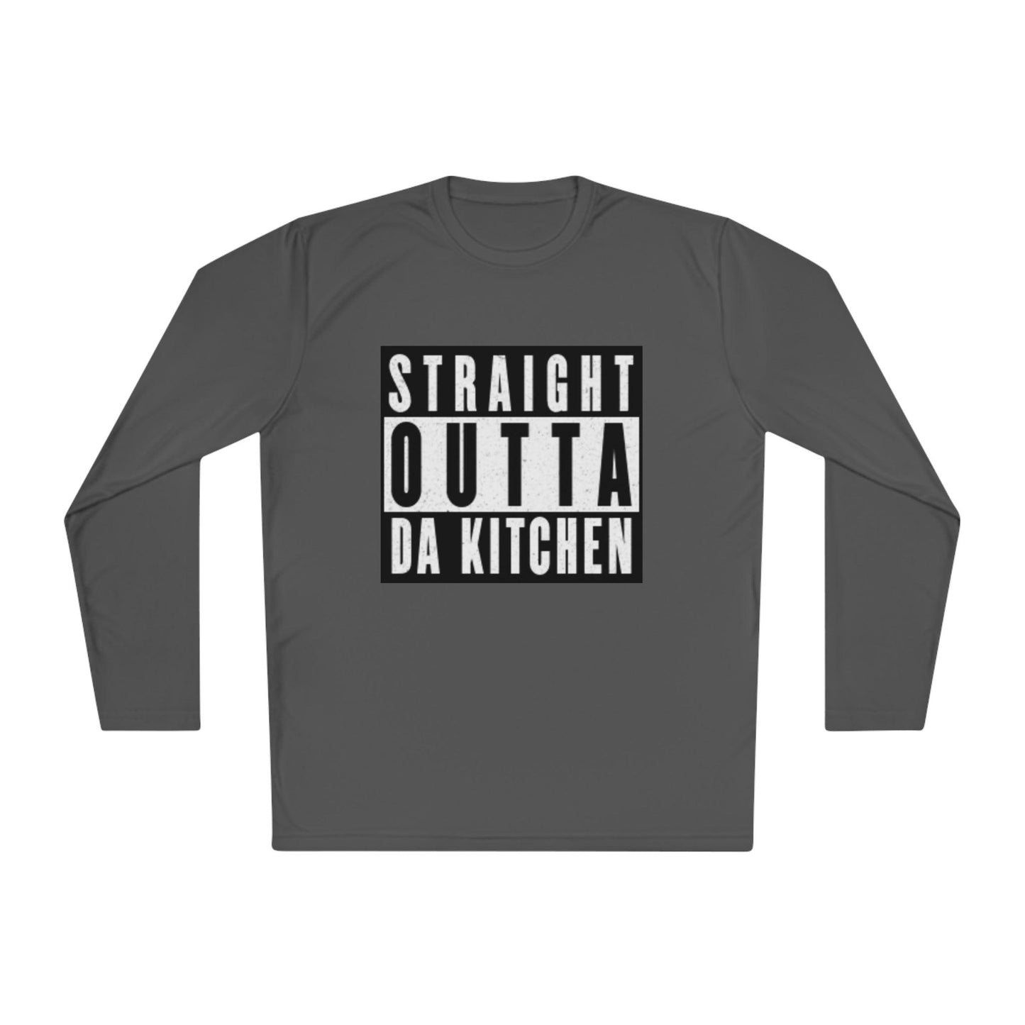 "Straight Outta Da Kitchen" Men's Long Sleeve Pickleball Tee