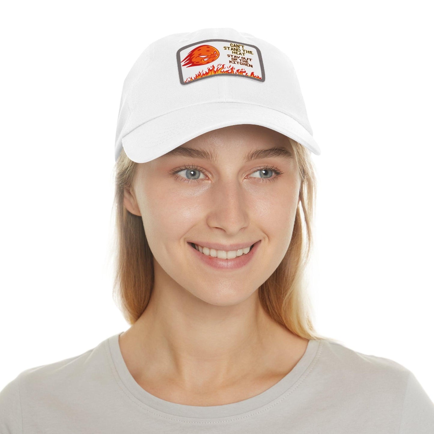 "Can't Stand the Heat... Stay Out of the Kitchen" Pickleball Dad Hat | 24 Colors